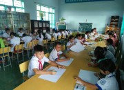 TỔ CHỨC THI VẼ TRANH THEO CHỦ ĐỀ ” TRANG SÁCH EM YÊU” TỔ CHỨC THI VẼ TRANH THEO CHỦ ĐỀ ” TRANG SÁCH EM YÊU”