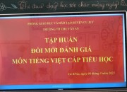 SINH HOẠT CHUYÊN MÔN ĐỔI MỚI ĐÁNH GIÁ HỌC SINH TIỂU HỌC SINH HOẠT CHUYÊN MÔN ĐỔI MỚI ĐÁNH GIÁ HỌC SINH TIỂU HỌC